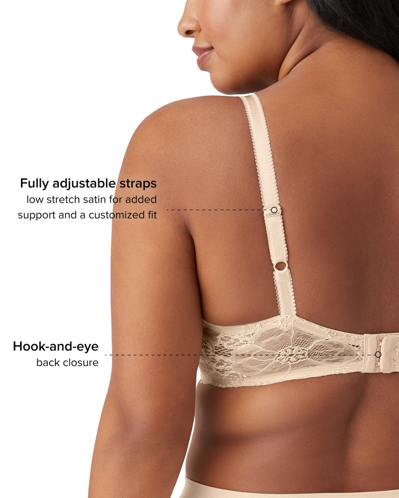 Wacoal Women's French Garden Lightly Padded Mid Coverage T-Shirt Bra, 85340 - Image 3